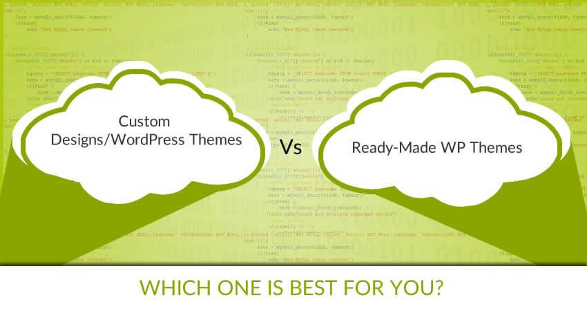 自定义WordPress设计vs现成的WordPress主题
