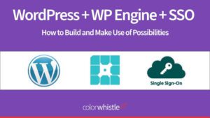 WordPress + WP引擎+ SSO -如何构建和利用的可能性