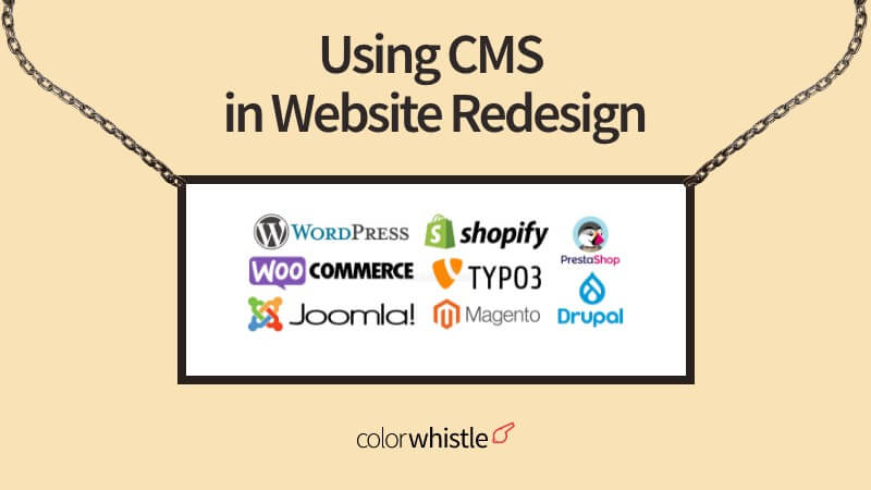在网站设计中使用CMS的好处
