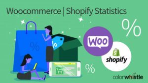 惊人的Woocommerce VS Shopify统计数据比较- ColorWhistle
