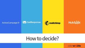 Active Campaign vs GetResponse vs MailChimp vs HubSpot -如何决定?