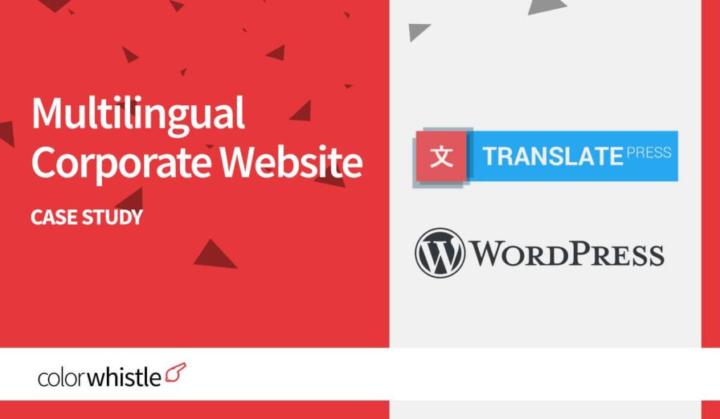 多语言企业网站-WordPress和 TranslatePress